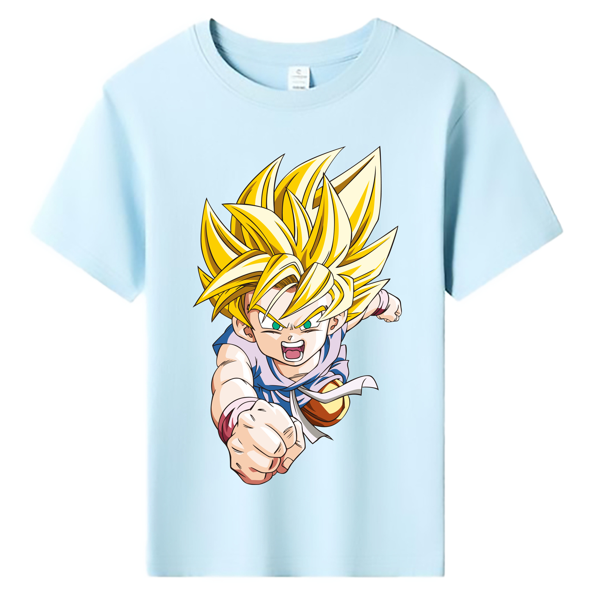 （画像用） ドラゴンボール ベジット DRAGON BALL Vegetto 綿100％キッズTシャツ（フロントプリント）